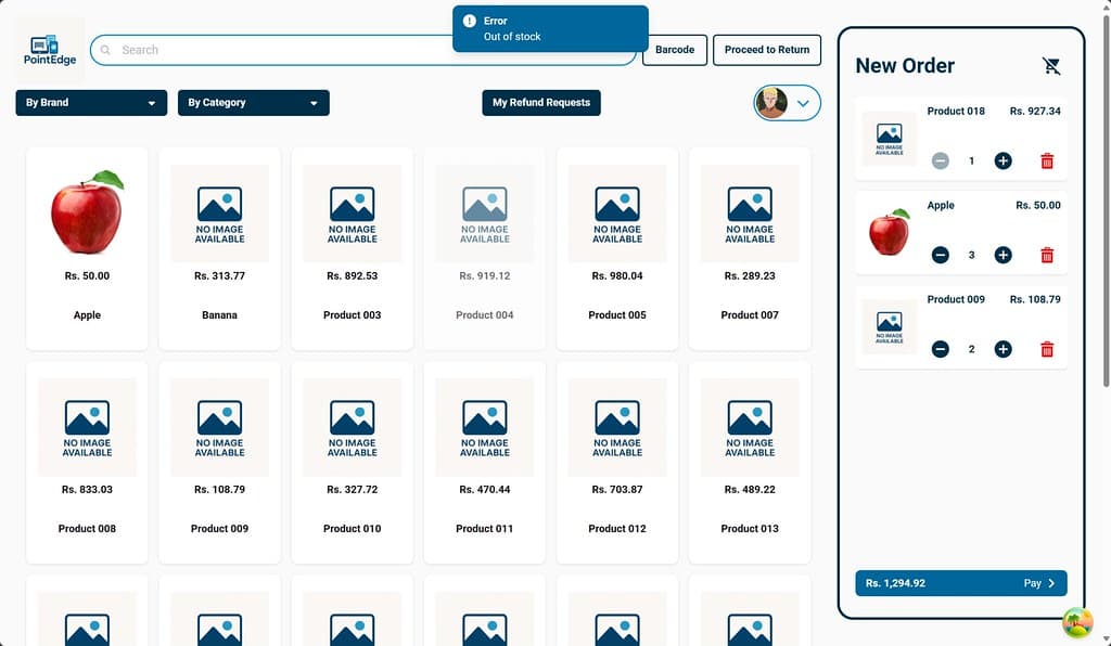 Cross Platform POS System